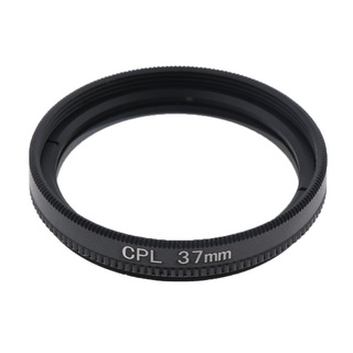 filtro polarizador circular cpl de alta definición de 37 mm con clip para lente de teléfono