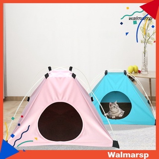 Wmp Tenda con almohadilla De felpa plegable Para mascotas cuatro estaciones