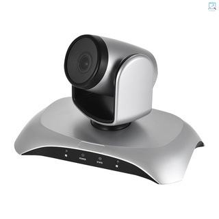 1080p HD cámara de conferencia USB Plug & Play 3X Zoom 360 rotación con mando a distancia adaptador de alimentación para Video reuniones formación enseñanza