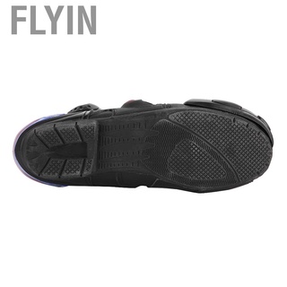 Flyin - botas de microfibra para motocicleta, motocicleta, Motocross