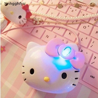 [Nnhgghfyu] 3D Hello Kitty Wired Mouse USB 2.0 Pro Gaming Optical Mice For Computer PC Pink Hot Sale