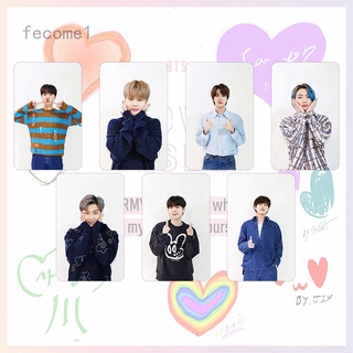 7 Unids/Set Kpop BTS Love Myself Postal Lomo Tarjetas Foto Tarjeta Para La Colección De Fans