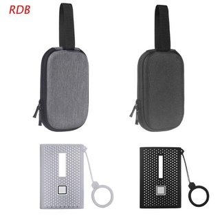 RDB Shockproof Carrying Case + Silicone Cover Combo for Sam sung T7 Touch SSD Case