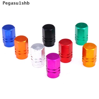 [pegasu1shb] 4 x válvula de aluminio hexagonal ocho colores para elegir