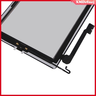 Black Touch Screen Digitizer for iPad 4 Fourth Generation With Home Button Front Glass Assembly Repairing Screen