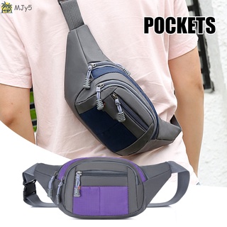 Mjy5 Fanny Pack multifuncional cintura Pack bolsa para mujeres hombres cadera Bum Bag viajar al aire libre entrenamiento deporte Running uso