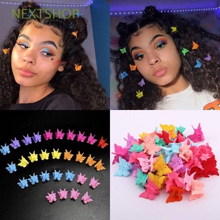 nextshop 20/50/100 pcs lindo mini horquillas accesorios de pelo garras de pelo mariposa clips de pelo mujeres niñas tocado color mezclado abrazaderas de pelo para niños bebé