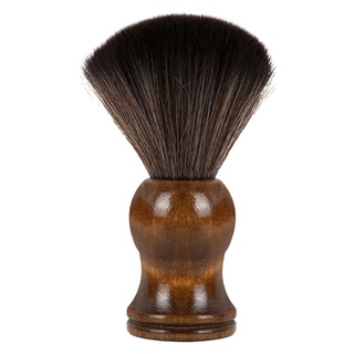 cepillo de afeitar con mango de madera profesional para hombres herramienta de aseo (3)