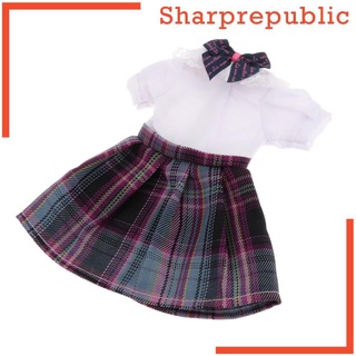 Juego De ropa Para niños sharprepublic 31cm muñeca blanca Camiseta adorable falda/Vestido De fiesta Para niñas/regalos