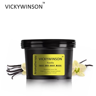 VICKYWINSON Exfoliante de aromaterapia de vainilla 50g
