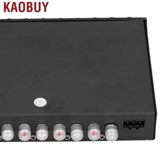 Kaobuy - procesador de sonido gráfico de 7 bandas, ecualizador de Audio estéreo para coche, con mm AUX-IN (9)