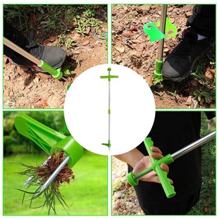 3-claw de pie arriba de malezas extractor de malezas al aire libre jardín jardín herramienta de maleza para hierba