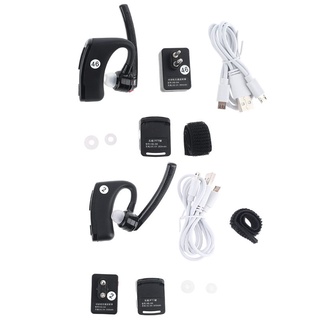 QUU Walkie Talkie Bluetooth compatible Con PTT Auricular Inalámbrico Manos Libres Auriculares Adaptador De Micrófono Para UV-82 5R BF-888S TYT Radio Bidireccional