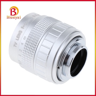 [BLESIYA1] adaptador de montaje de lente CCTV +C +2 anillos Macro, 50 mm f1.4 para cámaras Q 1 (1)