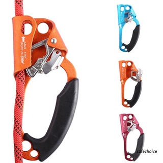 safechoice Manual Hand Ascender Rock Climbing Tree Arborist Rappelling Gear Equipment Rope Clamp Outdoor Mountaineering Ice Climbing Tool (1)