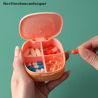 northvotescastsuper portátil mini tablet píldora medicina caja titular organizador de almacenamiento contenedor caso nvcs (2)