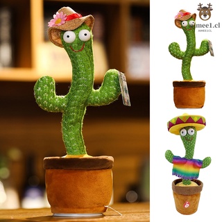 cactus alimentado con pilas sacudiendo la cabeza bailando coche adorno decoración del salpicadero juguete regalo para niños