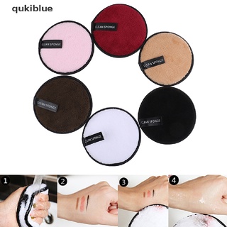 Qukiblue Makeup Remover Pads Face Towel Make-up Wipes Washable Cotton Skin Cleansing Puff CL