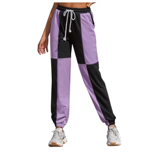Beautyu pantalones deportivos de moda para mujer/Cintura Alta/Colorida/Casual