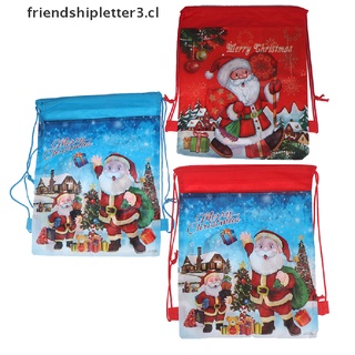 [friendshipletter3 . cl] Regalos De Navidad Bolsa De Caramelo De Santa Claus Con Cordón Mochila De Titular (1)