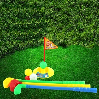 [sudeyte] niños niños deportes al aire libre juegos juguetes multicolor plástico mini club de golf conjunto