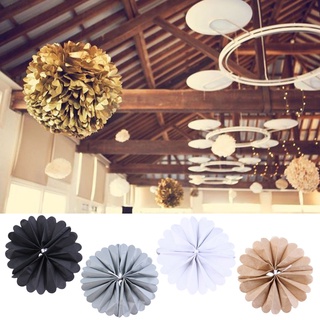 Paper Tissue Poms Wedding Party Rose Pompoms Baby Home Living Room Decoration (1)