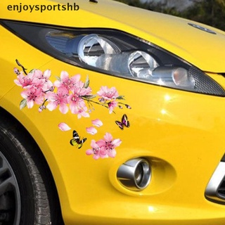 [enjoysportshb] calcomanías de cerezo floral para coche amor rosa auto vinilo deca parachoques ventana [caliente]