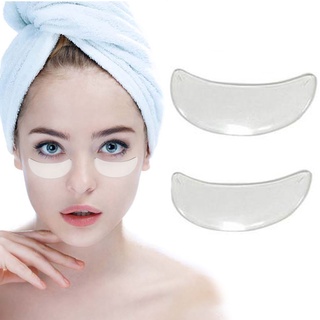 atlantamart 2 pzs almohadillas reutilizables de silicona antiarrugas para aplanar los ojos