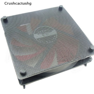 [crushcactushg] 5pcs 120 mm cuttable negro pvc pc ventilador filtro de polvo a prueba de polvo caso de malla de ordenador venta caliente