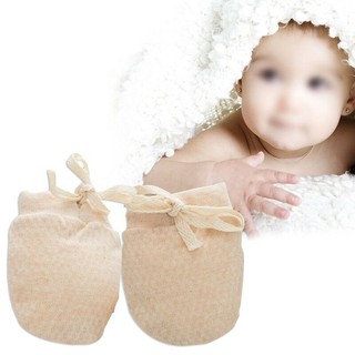 qianxi1128 invierno espesar bebé antiarañazos guantes de protección para recién nacido manoplas de la cara grandes (4)