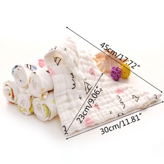 Cind bebé bebés baberos de alimentación recién nacido eructo de tela de ducha regalos de gasa suave Saliva toalla niño triángulo bufanda (2)