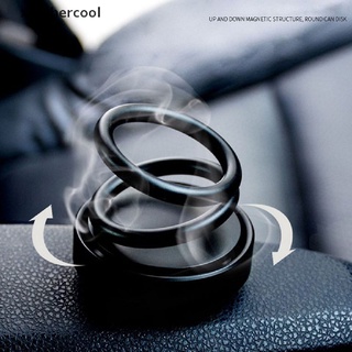 [xinghercool] anillo de rotación solar para coche, perfume, ambientador, accesorios para salpicadero de coche