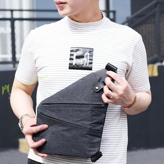 [nueva Llegada] bolso bandolera de lona para hombre con estilo (color: negro)