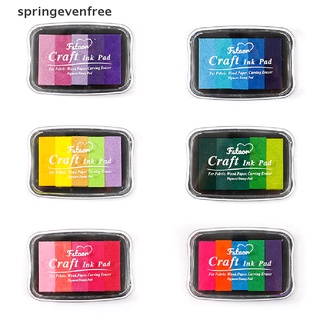 spef 5 colores degradados color inkpad dedo pintura inkpad sellos para scrapbooks decoración gratis