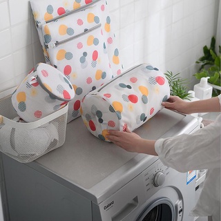 Bolsa plegable de lavandería adecuada para lavadora impresa bolsa de lavado ropa interior bolsa