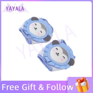 Yayala-Rodilleras Para Bebé , Diseño De Mono Malla Transpirable , Protector Para Caminar