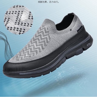 Skeches Zapatilla De Deporte De Los Hombres Kasut Walking Running Slip-on Zapatos (6)