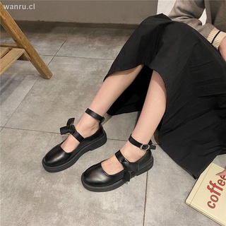 lolita mary jane pequeños zapatos de cuero mujer 2021 nuevo verano de suela gruesa salvaje japonés jk uniforme zapatos lindos zapatos individuales (3)