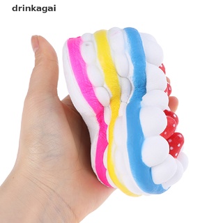 [drinka] squishy toys slow rising cake squishi squeeze toy squishes sin decoración de sonido 471cl (3)
