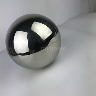 bola de acero inoxidable brillo de alto brillo esfera espejo bolas sólidas hogar jardín decoración suministros adorno
