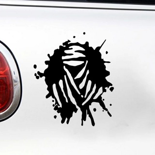 Pegatinas de coche de corte de cristal cuerpo del coche logotipo del cuerpo de Rally Dakar símbolos