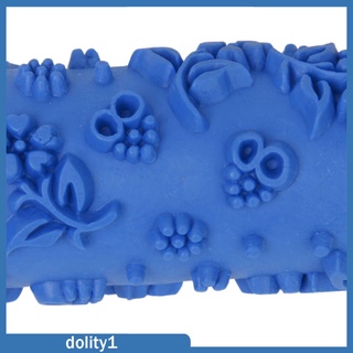 [DOLITY1] 15 cm Empaistic flor patrón de pintura rodillo máquina decoración de pared DIY (2)