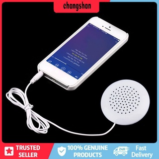 Mini bocina almohada blanca de 3.5 mm para reproductor MP3 MP4 para IPhone para iPod CD (7)