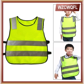 Wzcwqfl chaleco reflectante sin mangas Para niños/chaleco De seguridad Para niños/niños/niñas/trabajo Tráfico