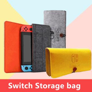 Bolsa de almacenamiento para Nintendo Switch consola caso duradero estuche de transporte para Nintendo Lite NS Switch juego bolsa de fieltro