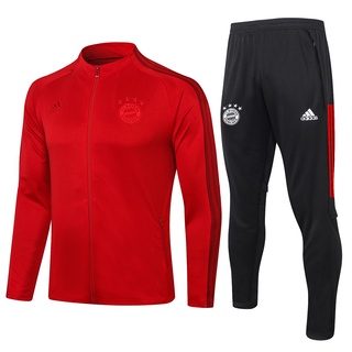 2021 bayern hombres rojo ropa deportiva traje de entrenamiento jersey chaqueta traje