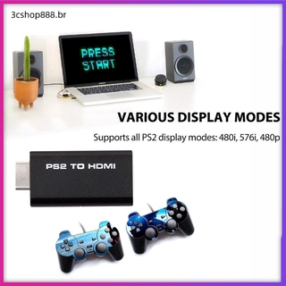 Ps2 a HDMI Audio Video convertidor adaptador AV HDMI Cable para SONY PlayStation 2 Plug And Play piezas (2)