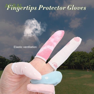 ACRAL 10PCS Elastic Finger Cots Cotton Picking Finger Cover Finger Covers Garden Supplies Household Breathable Home & Living Fingertips Protector Gloves