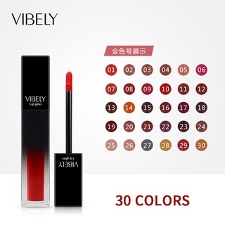 30 Colors Lip Glaze Long Lasting Lip Gloss Matte Matte Liquid Lipstick Waterproof Moisturizing ​Lip Makeup Cosmetic