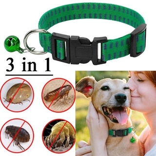 JACQUELYNN Safety Neck Strap Adjustable Pet Suppies Dog Collar Kill Insect Mosquitoes Nylon Outdoor Insecticidal Effective Anti Flea Mite Tick/Multicolor (5)